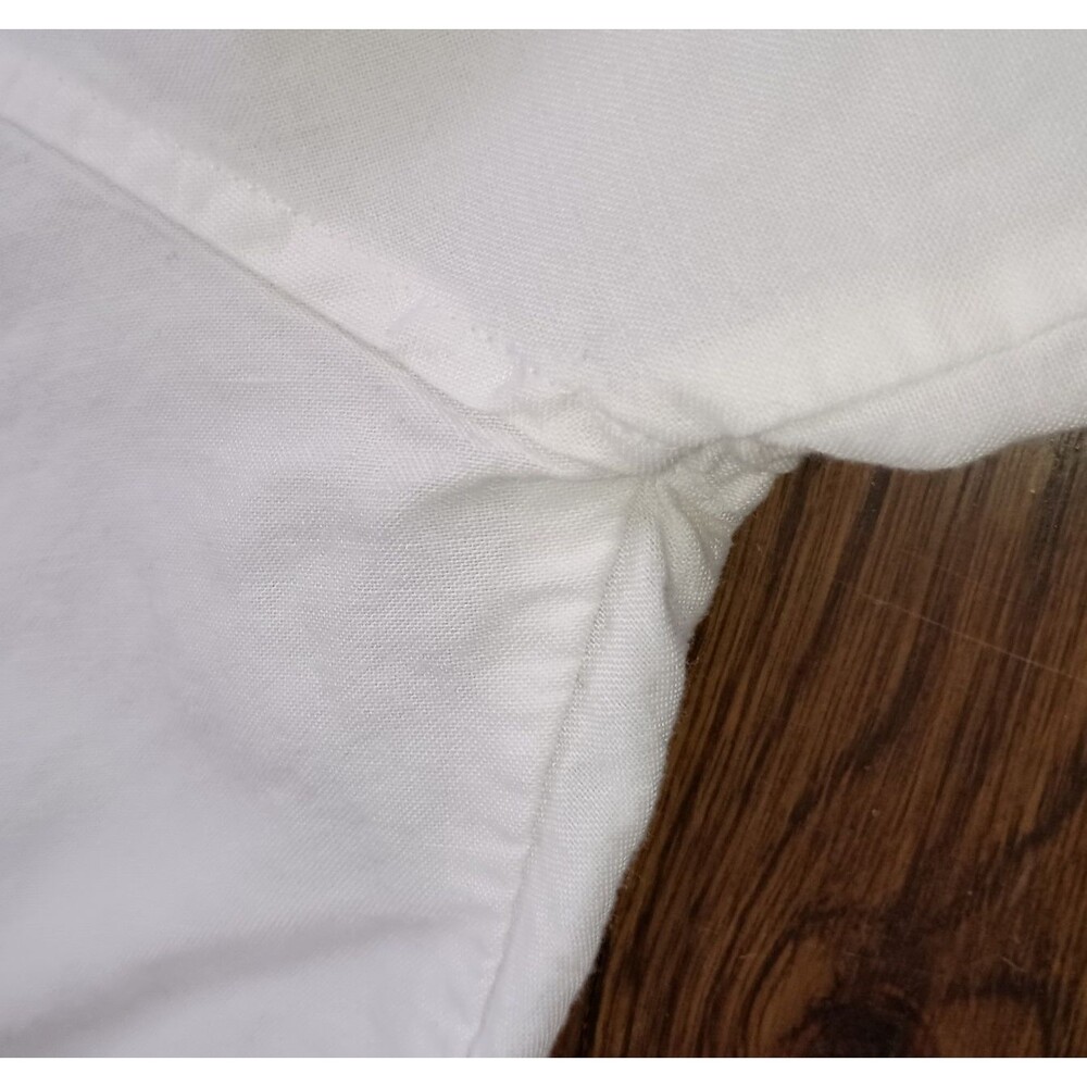 Cubavera Shirt Mens Large White Guayabera Button Down Short Sleeve Outdoor Camp - Picture 9 of 11